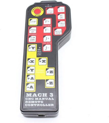 CNC Engraving Machine Manual Remote Controller USB Connector For Mach3 ONLY in Saudi Arabia