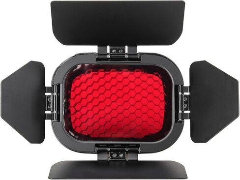 Godox BD-07 باب الحظيرة مع شبكة قرص العسل و4 مرشحات هلامية ملونة (أحمر أصفر أزرق أخضر) لـ Godox AD200 AD200Pro in Kuwait