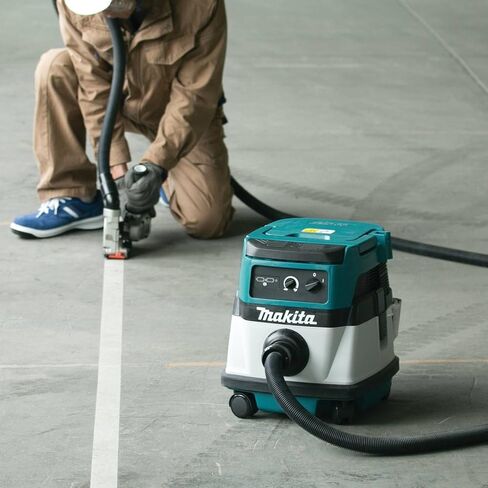 Makita XCV04Z 36V (18V X2) LXT®/Corded 2.1 Gallon HEPA Filter Dry Dust Extractor/Vacuum, Tool Only in Saudi Arabia