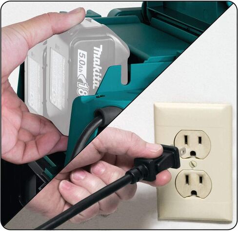 Makita XCV04Z 36V (18V X2) LXT®/Corded 2.1 Gallon HEPA Filter Dry Dust Extractor/Vacuum, Tool Only in Saudi Arabia