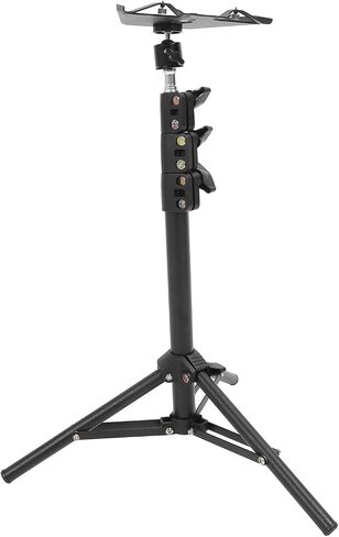 Fafeicy Rectangular Satellite Tripod Mount Adjustable for Outdoor Camping Travel with Pipe Adapter Height 20 to 51in in Saudi Arabia