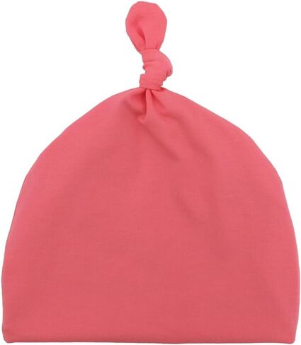Silky Satin Lined Newborn Hat Hair Care Knot Beanie Hats for Infant Baby Boys Girls Caps 0-6 Months in Kuwait
