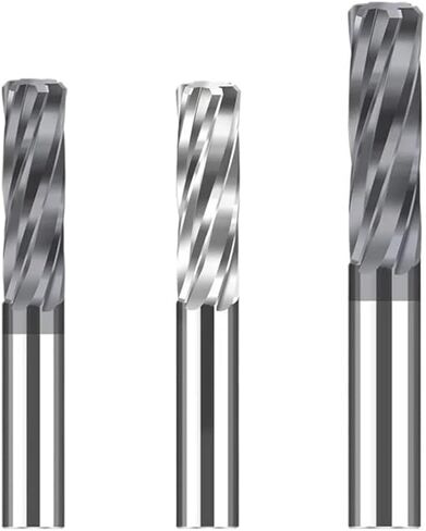 1 قطعة 4.9-4.99 مللي متر آلة كربيد مخرطة قاطع معدني حلزوني 4 فلوت CNC موسعات قطع أداة المغلفة الصلب 4.91 4.95 4.96 مللي متر (غير مطلي 4.91X30X60L) in Kuwait