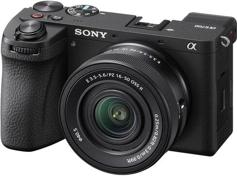 Sony a6700 Mirrorless Camera Bundled with Sigma 18-50mm f/2.8 DC DN Lens + 64GB Memory Card + Photo Starter Kit + Camera Case + Charger + 55mm Filter + Cleaning Cloth (8 Items) in Saudi Arabia