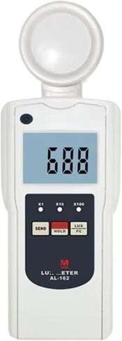 Digital Light Meter Lux Meter 0~50,000 Lux Testing Machine Portable AL-162 in Saudi Arabia