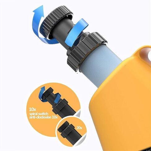 مجهر، تكبير 40X-1200X، إضاءة LED، معدات التجارب العلمية in Kuwait