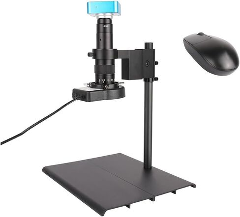 Microscope Kit HDMI USB Digital Video Monocular Microscope Camera 180X C-Mount Lens Microscope Lens Adapters in Saudi Arabia