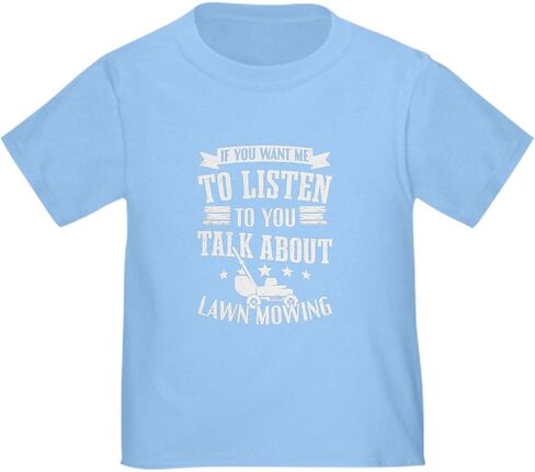 تي شيرت CafePress Garden Gardener Lawn Mower يتحدث عن العشب تي شيرت لطيف للأطفال الصغار، 100% قطن in Saudi Arabia