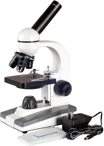 Microscope Kit Student Biological Compound Microscope 40X-400X Biological Compound Microscope Microscope Lens Adapters in Saudi Arabia