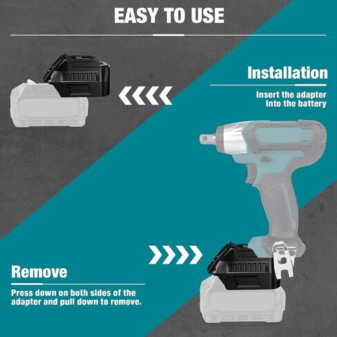 for Makita 40V to 18V Battery Adapter,for Makita 40V Battery Convert to Work for 18V Cordless Power Tool in Saudi Arabia