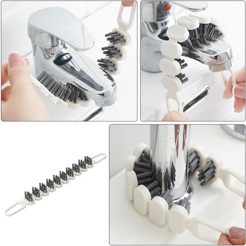 2pcs Cleaning Brush Small Clean Brush Bendable Neat Scrub Multiuse Scrub Clean in Saudi Arabia