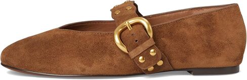 Madewell Womens Remy Mary Jane - جلد سويدي بحافة سكالوب in Saudi Arabia