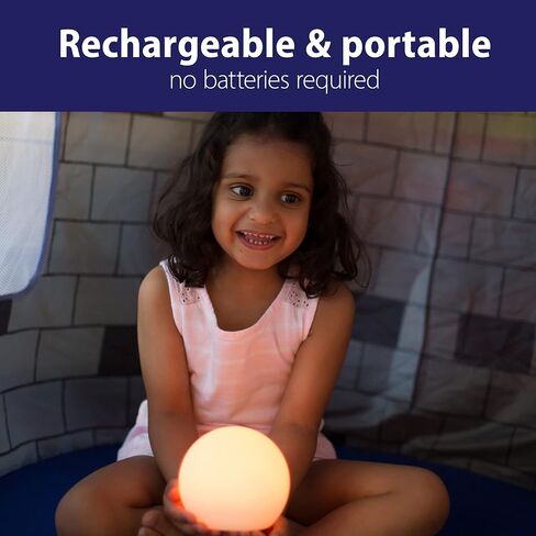 Soft Glow Silent Timer & Color Changing Light for Baby Kids and Teachers, at Home Night Light or Timed Classroom Activities, Portable and Rechargeable in Saudi Arabia