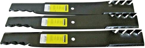 Replacement Mulching Blades for Bush Hog, 3 USA Made XHT Marbain Predator Blades, Compatible with 82324 95754 Models in Saudi Arabia