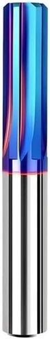 HRC65 3.0mm-20.0mm التنغستن الصلب آلة مخرطة كربيد الأزرق نانو طلاء مستقيم عرقوب H7 عالية الدقة أدوات مخرطة (6x60x100x6TxH7) in Kuwait