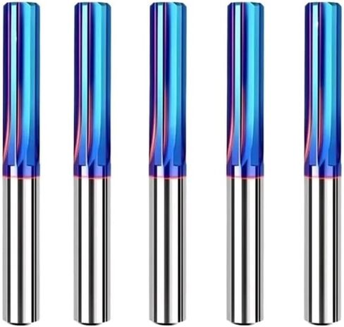 HRC65 3.0mm-20.0mm التنغستن الصلب آلة مخرطة كربيد الأزرق نانو طلاء مستقيم عرقوب H7 عالية الدقة أدوات مخرطة (6x60x100x6TxH7) in Kuwait