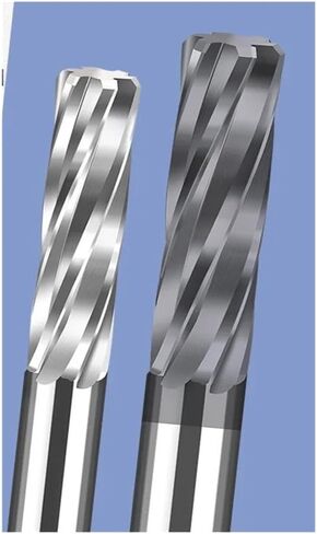 آلة كربيد مخرطة حلزونية 2.0 1.91 1.92 1.93 1.94 1.95 1.96 1.97 1.98 قاطع معدني 4 فلوت CNC أدوات قطع مخرطة الرمي (غير مطلية 2.04X20X50L) in Kuwait