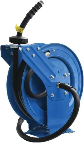 OilShield OSFHR3450 خرطوم نقل الوقود المطاطي بكرة ذراع واحدة شديدة التحمل 3/4 بوصة × 50 بوصة - مقاومة للالتواء 2X - سلك ثابت - مرن للطقس البارد - مقاوم للزيت in Kuwait