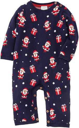 Mud Pie baby-boys Knit Santa One Piece in Saudi Arabia