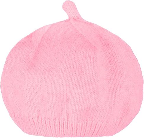 choyaxo Baby Girls Beret Hat Knitted Beanie Cap French Hat Artist Hat for Winter in Saudi Arabia