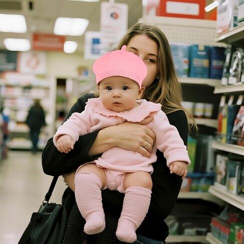 choyaxo Baby Girls Beret Hat Knitted Beanie Cap French Hat Artist Hat for Winter in Saudi Arabia