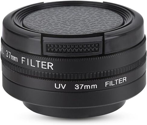 CPL 37mm Protective Lens for YI 4K Action Sports Camera, Dual Kit with and CPL, Quality Aluminum Alloy Frame for Enhanced Clarity and Color in Saudi Arabia