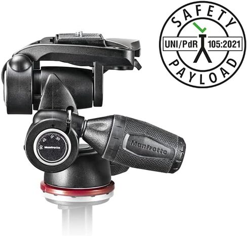 Manfrotto MH804-3W 804 رأس ثلاثي الاتجاه - الإصدار العالمي (بدون ضمان أمريكي) (أسود) in Saudi Arabia