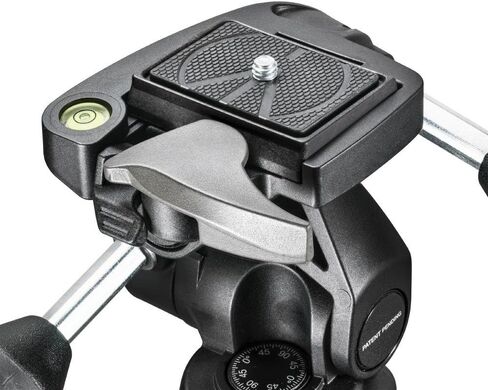 Manfrotto MH804-3W 804 رأس ثلاثي الاتجاه - الإصدار العالمي (بدون ضمان أمريكي) (أسود) in Saudi Arabia