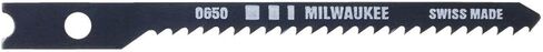 Milwaukee 48-42-0650 2-3/4-Inch, 12 Teeth per Inch, High Carbon Steel Jig Saw Blades, 5-Pack in Saudi Arabia