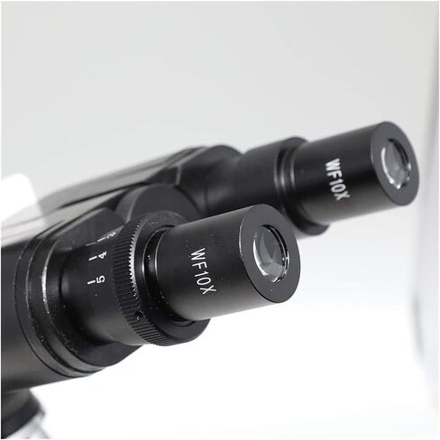 X-S-P100S-M Biological Microscope, 40X-1600X Magnification, LED Light, Trinocular Head, WF10X Eyepiece for School & Home Education in Saudi Arabia
