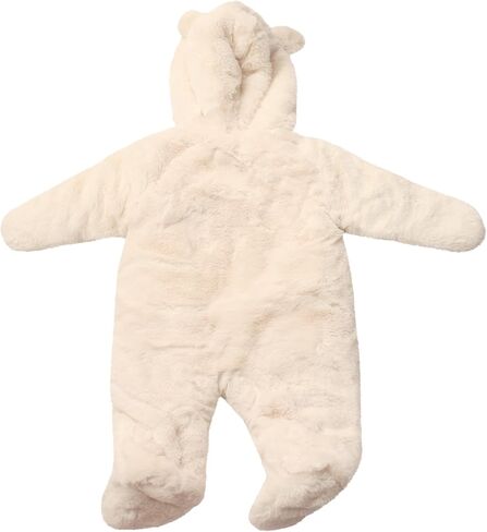 Magic Threadz Disney Clothes Baby Boys Hooded Pram Suit – Fleece Footed Coverall with Ears, Winnie the Pooh Outfit (0–6/9M) in Kuwait