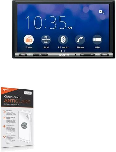 BoxWave Screen Protector Compatible with Sony XAV-AX3000 - ClearTouch Anti-Glare (2-Pack), Anti-Fingerprint Matte Film Skin for Sony XAV-AX3000 in Saudi Arabia