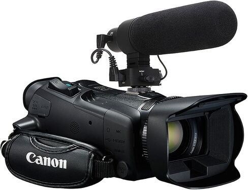 High Sensitivity XLR Microphone (Stereo/Shotgun) with Dead Cat Wind Muff for Canon XA30/XA35 in Saudi Arabia