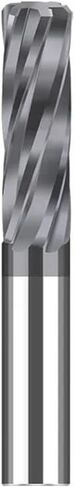 Carbide Machine Reamer Spiral Flute 3.01 .02 .04 .05 .06 .07 .08 .09 Metal Cutter CNC Chucking Cutting Tools 100MM(Uncoated3.07X70X100L) in Kuwait