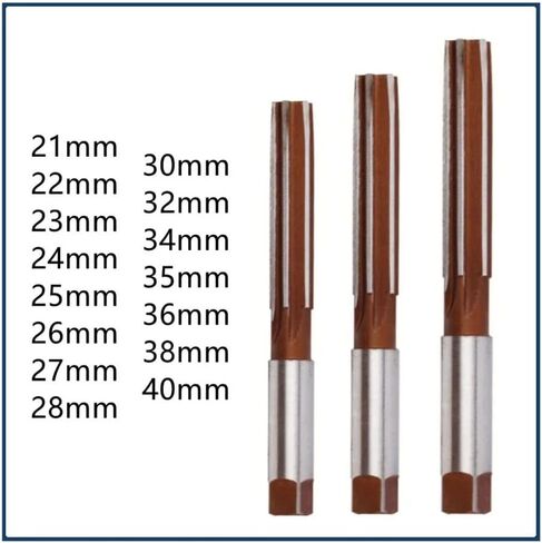 21-40mm 21/22/23/24/25/26/27/28/30/32/34/35/36/38/40mm CNC Chuck Milling Cutter Straight Handle Hand Reamer(27mm) in Kuwait
