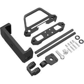 Aluminum Transmitter Protector Frame Bracket with Phone Mount Holder for Flysky Noble NB4 Pro NB4 Lite NB4+ Upgrade Parts (Black) in Kuwait