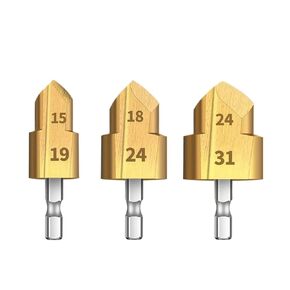 Water Pipe Reaming Repair Drill Bit 4/6/1 Inch Pipe Lifting Drill Bit Hot Melt Machine Accessories 1Pcs(1PCS 15-19) in Kuwait