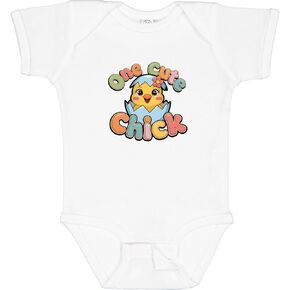 inktastic 1 Cute Chick Baby Bodysuit in Kuwait