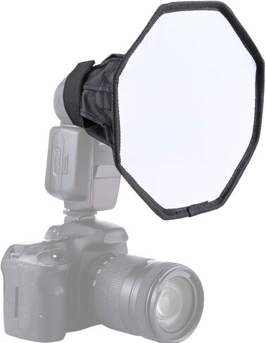 Flash Diffuser for Speedlight,Macro Photography Flash Diffuser - Speedlight Octagonal, Light for Dish- in Kuwait