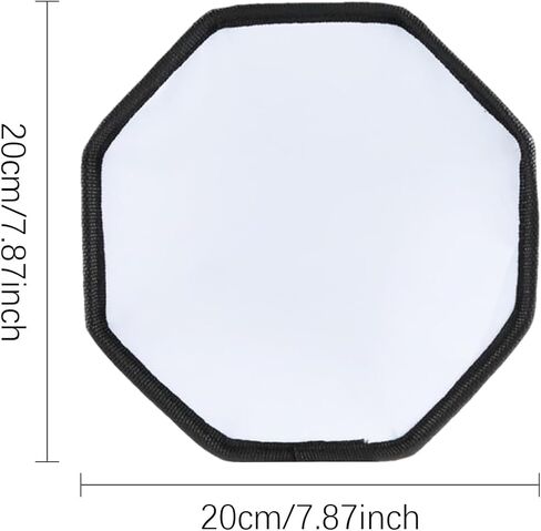 Flash Diffuser for Speedlight,Macro Photography Flash Diffuser - Speedlight Octagonal, Light for Dish- in Kuwait