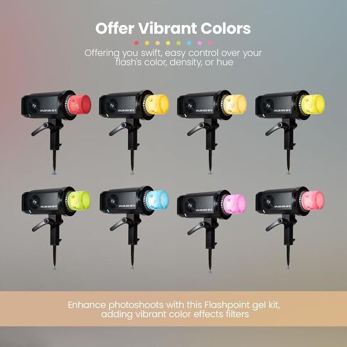 Flashpoint Silicone Gel Kit for XPLOR 600 Pro and XPLOR 600 SE Monolights in Saudi Arabia