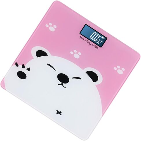 Electronic and Adult Scale Max Capacity Digital Weight Scale with LCD Screen Flat Design for Pet and Family Use Precise Easy Read Display for Home Weighing in Saudi Arabia