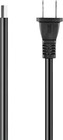 سلك طاقة تيار متردد 18AWG مدرج في قائمة UL بطول 10 أقدام متوافق مع منشار الرقصة Bosch 1584VS (0601584639) 1587AVS (0601587651) in Saudi Arabia