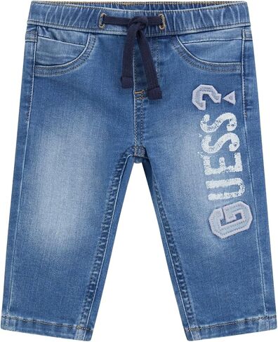 GUESS Baby-Boys Stretch Denim Pull on Pants in Saudi Arabia