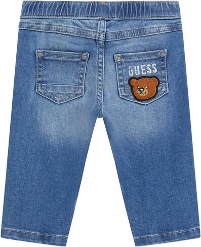 GUESS Baby-Boys Stretch Denim Pull on Pants in Saudi Arabia