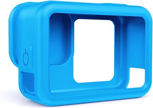 for GoPro HERO13 Black PULUZ Silicone Protective Case Cover with Wrist Strap & Lens Cover (Black) in Saudi Arabia