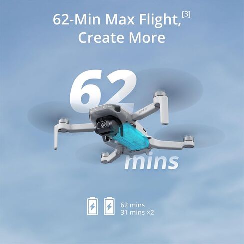 كاميرا DJI Mini 2 SE بدون طيار كوادكوبتر مع وحدة تحكم عن بعد RC-N1، فيديو QHD، ناقل حركة 10 كم، أقل من 249 جرام، العودة إلى المنزل، حزمة اللقطات الاحترافية التلقائية مع حقيبة ظهر Deco Gear + الملحقات in Kuwait
