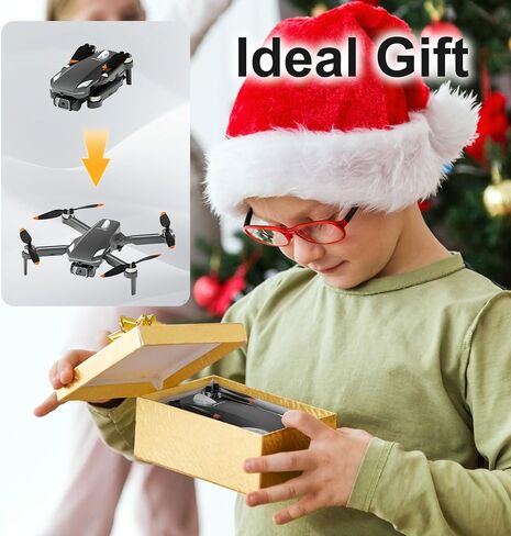 بدون طيار مع الكاميرا 1080p ، RC Quadcopter طيار طيار طيار طي قابلة للطي للمبتدئين ، واحد مباري واحد/ارتفاع/إيماءات صورة شخصية ، هدايا ألعاب بارد للأولاد والرجال (أبيض) in Saudi Arabia