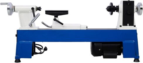 12" x 18" Large Wood Lathe, Benchtop Wood Lathe Machine 3/4 HP Infinitely Variable Speed 650-3800 RPM for Woodworking, Woodturning (Gray 1) in Saudi Arabia