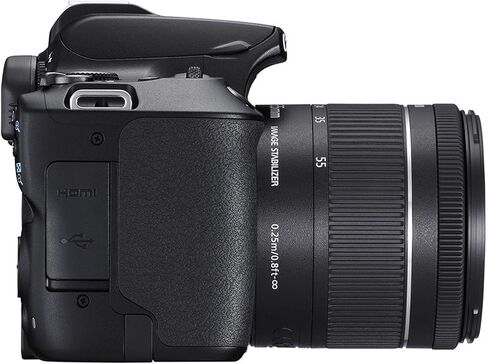 كاميرا Canon EOS Rebel SL3 DSLR مع EF-S 18-55mm f/4-5.6 هي STM وعدسة تكبير تليفوتوغرافي عالية الدقة 420-800 مم f/8.3 + ذاكرة 64 جيجابايت + مرشحات + حامل ثلاثي القوائم + المزيد (حزمة 36 قطعة) (متجددة) in Saudi Arabia